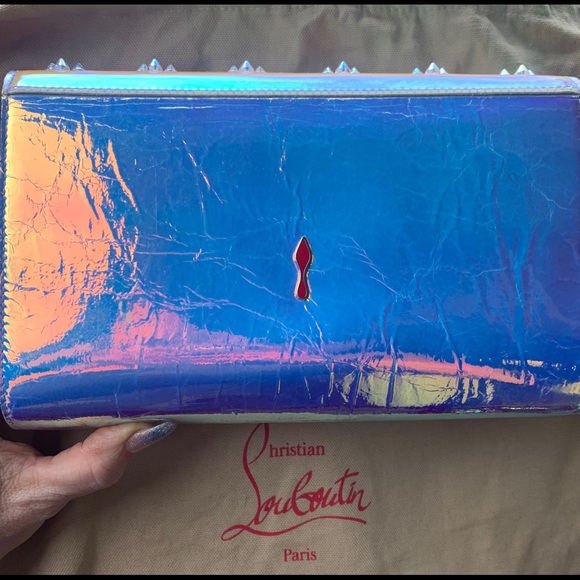 Christian Louboutin Loubisky Clutch NWT - Picture 4 of 8